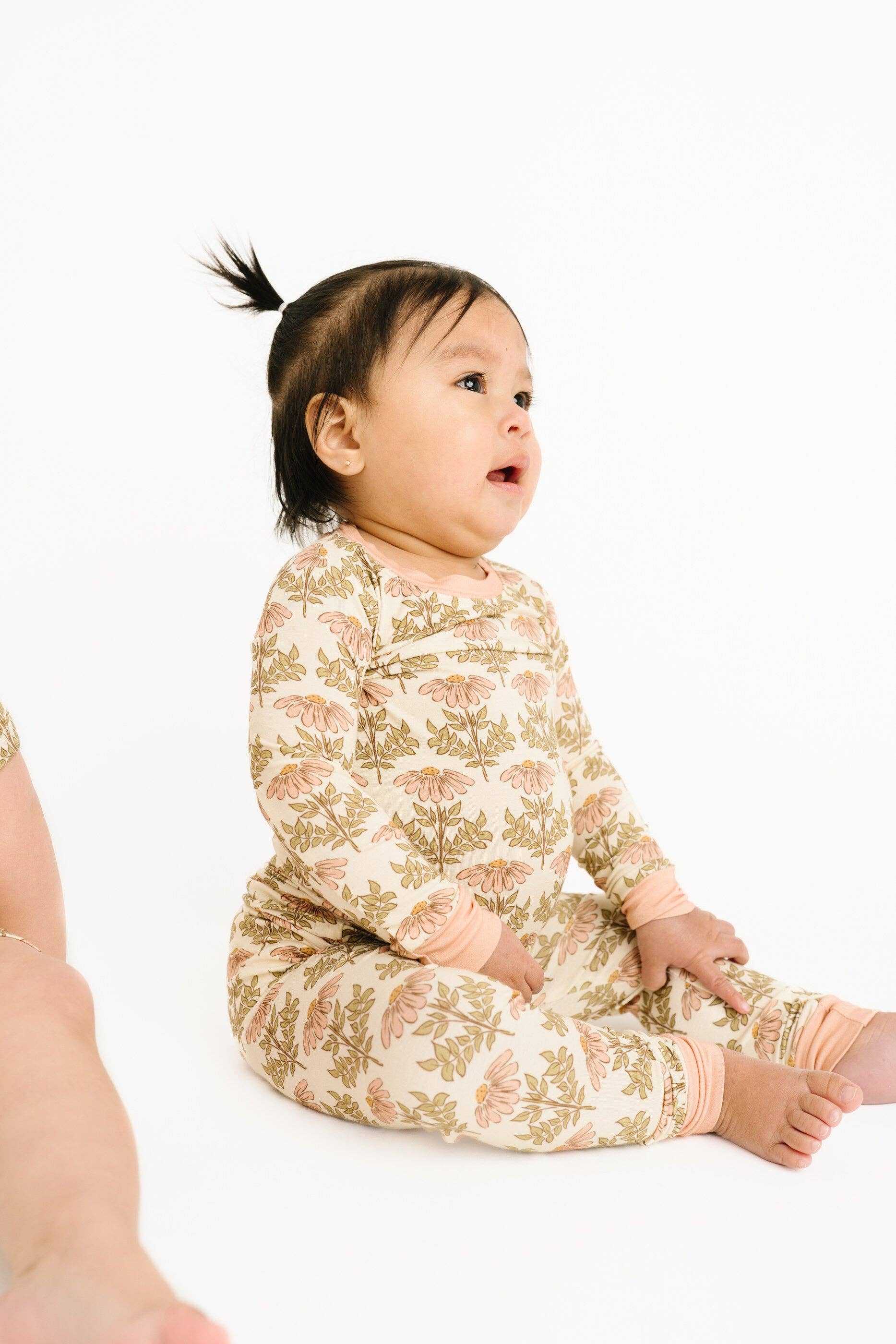 Little One Shop - Wholesale Sleepwear Set - Kids - Timeless Petals Bamboo Set2