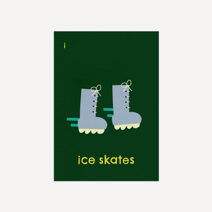 Surprise Radish - Wholesale Art Print - Ice Skates Art Print