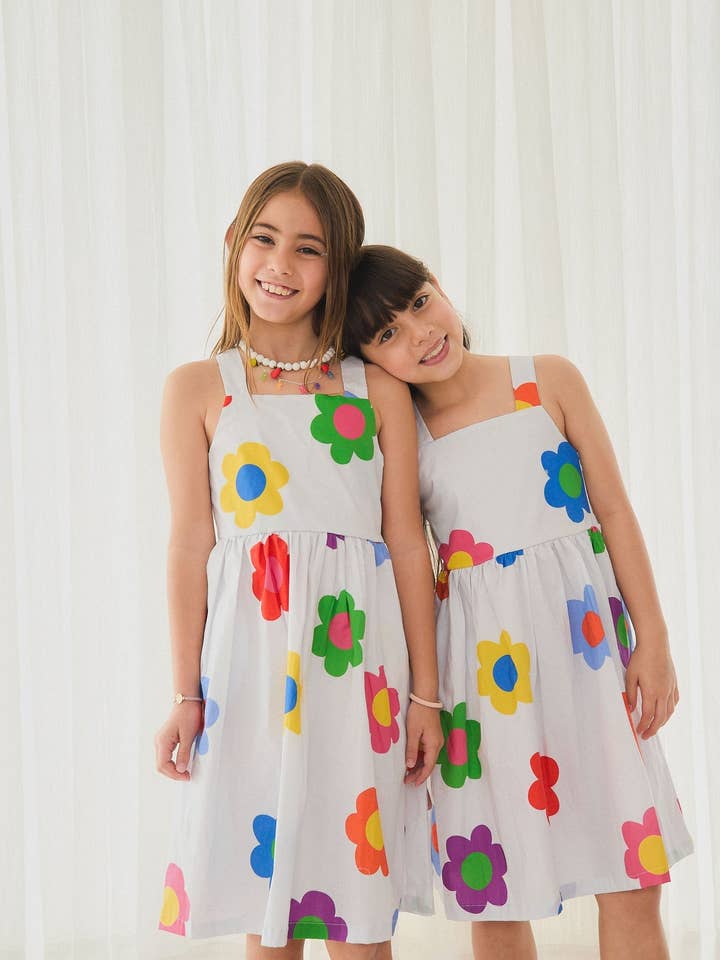 Blomsterfestkjole for engroshandel hos Abril Flores Mil