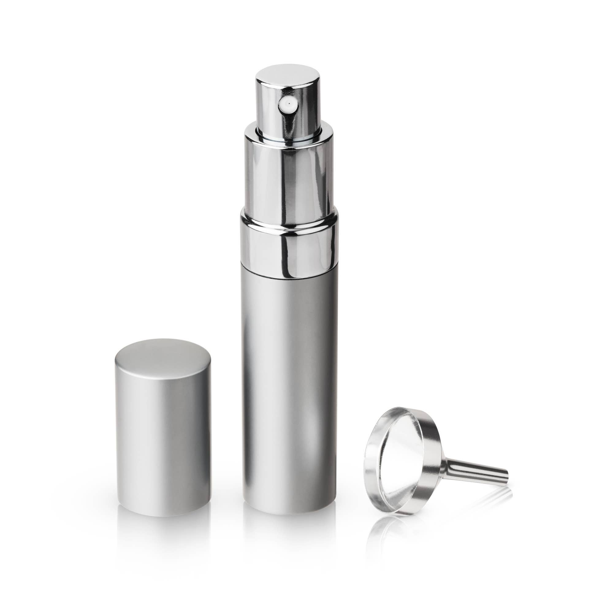 Silver Martini Atomizer with Funnel for wholesale on Faire