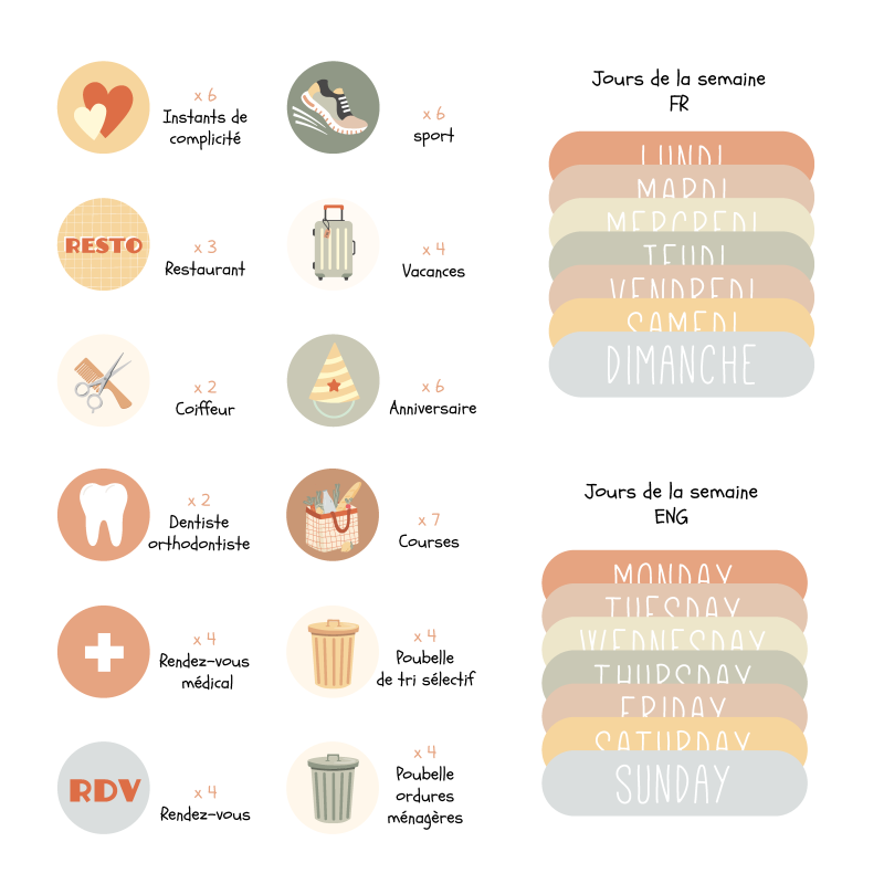 Ferflex - Venta al por mayor Imanes - Imanes para organización diaria en casa7