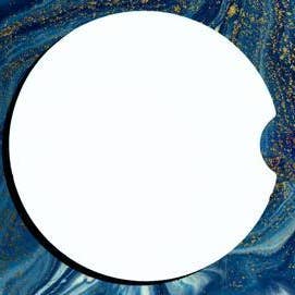 Sandstone Absorbent Car Coasters (Free Shipping) for wholesale by Traci's Fun Creations