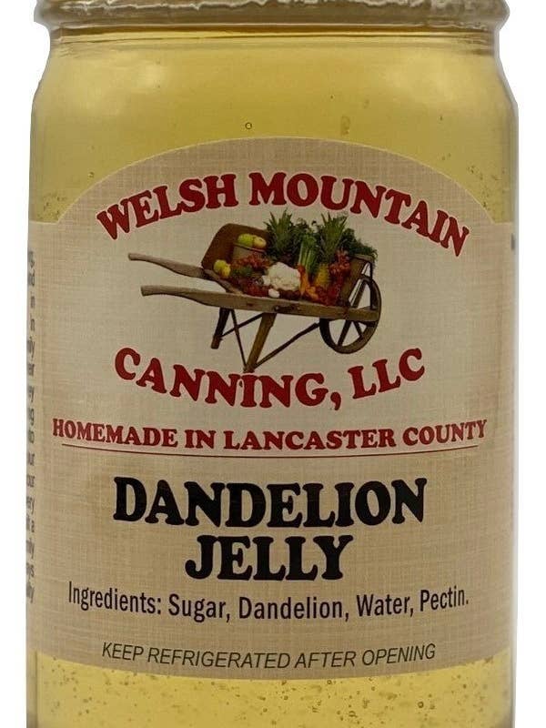 DANDELION JELLY - Amish Homemade Healthy Herbal Spread USA for wholesale by Saving Shepherd