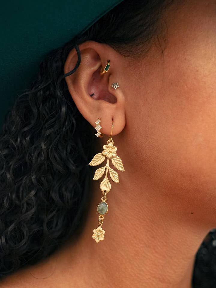 Flower Child Earrings for wholesale by Flatwoods Fawn