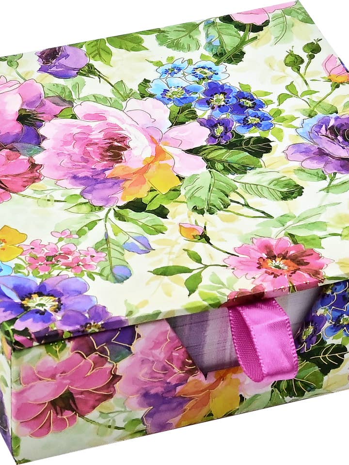 Peony Garden Desk Notes for wholesale by Peter Pauper Press