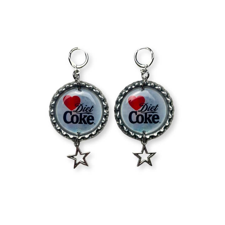 Diet Coke Earrings for wholesale by Painted Lady