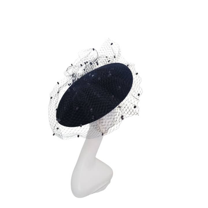 Rehoboth Hats - Wholesale Fascinatorhoedje - Dames - Fluwelen Hatinator voor Derby, Royal Ascot, Bruiloften1