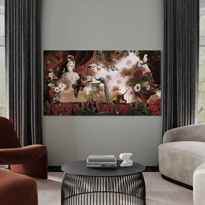 Voglio Bene - Wholesale Drape - 144 ORIENTAL GARDEN WALL HANGING1