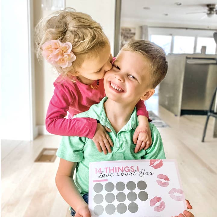 Valentine's 14 Things I Love About You for wholesale by Woodbe Co