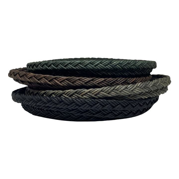 Ibiza flettede lædersnore 11x6mm for engroshandel hos Sun Enterprises B.V.