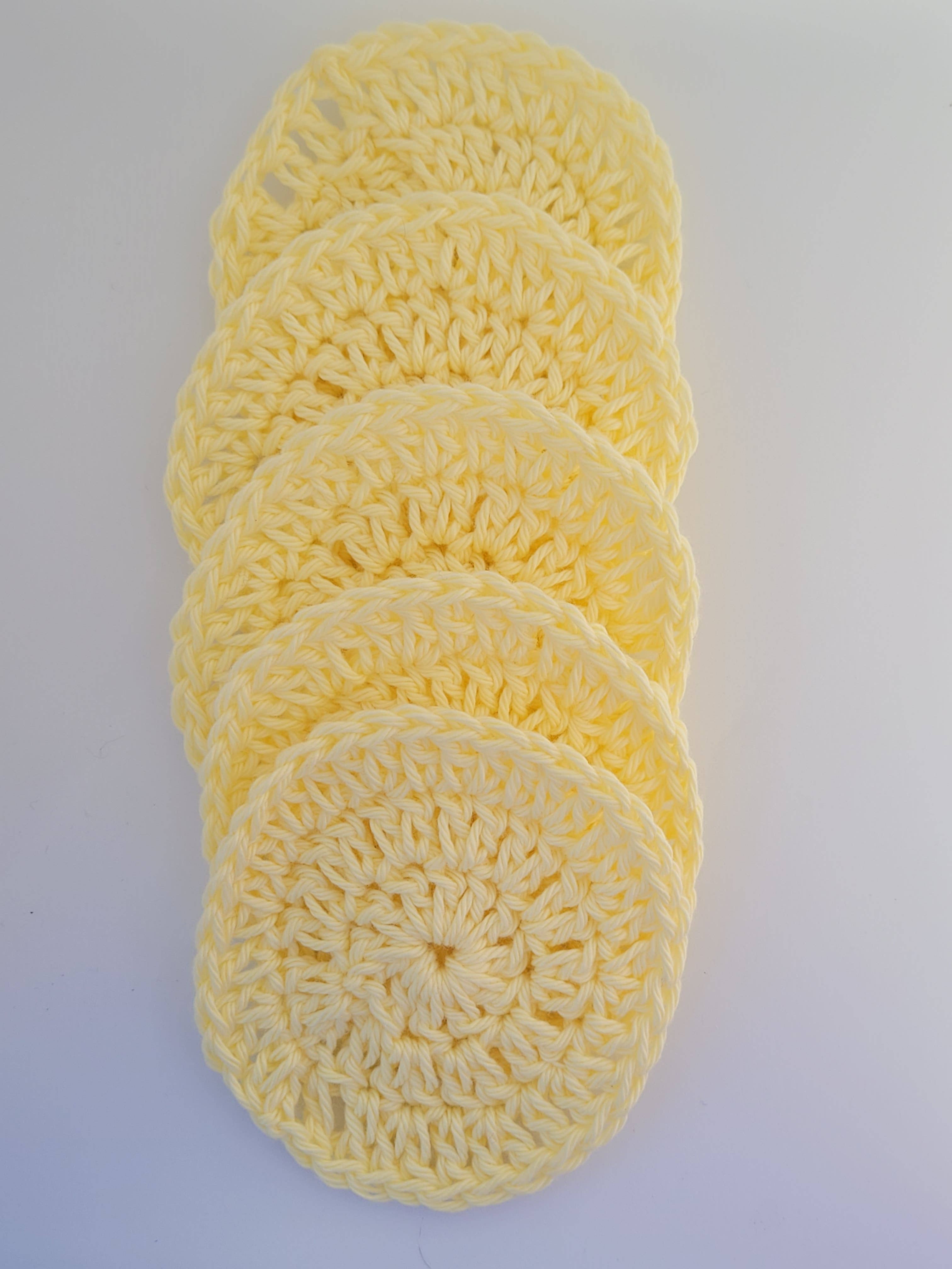 Divaspa – wholesale Make-up remover – Handmade Crochet Eco Face Cleaning Pads, washable3