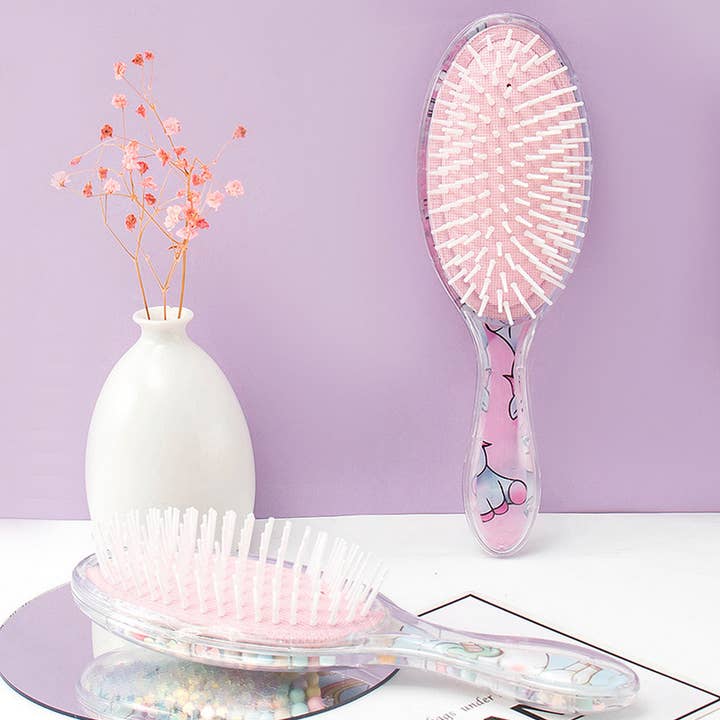 ACCITY - Wholesale Hair Brush/Comb - CARTOON AIRBAG COMB PRINTED AIR CUSHION COMB_CWMM09304