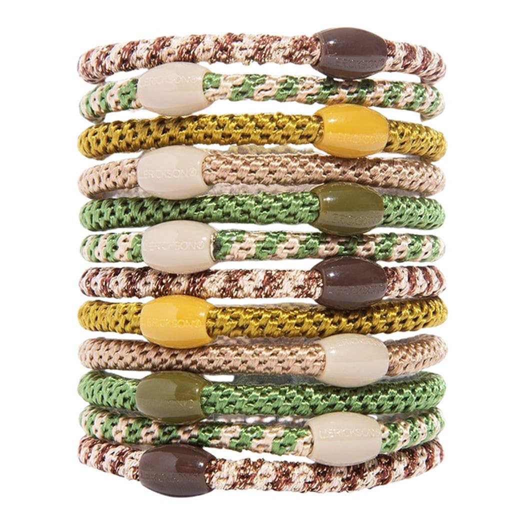 France Luxe/L. Erickson - Vente Élastique à cheveux - Poney Narrow Grab & Go - Paquet de 125