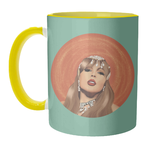 ART WOW - Wholesale Coffee Mug - Mugs 'Showgirl Taylor' by Giddy Kipper5