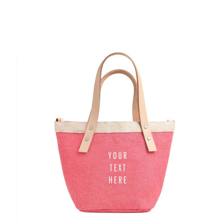 Petite Bucket Bag in Amaranth (055AMOS) for wholesale by Apolis