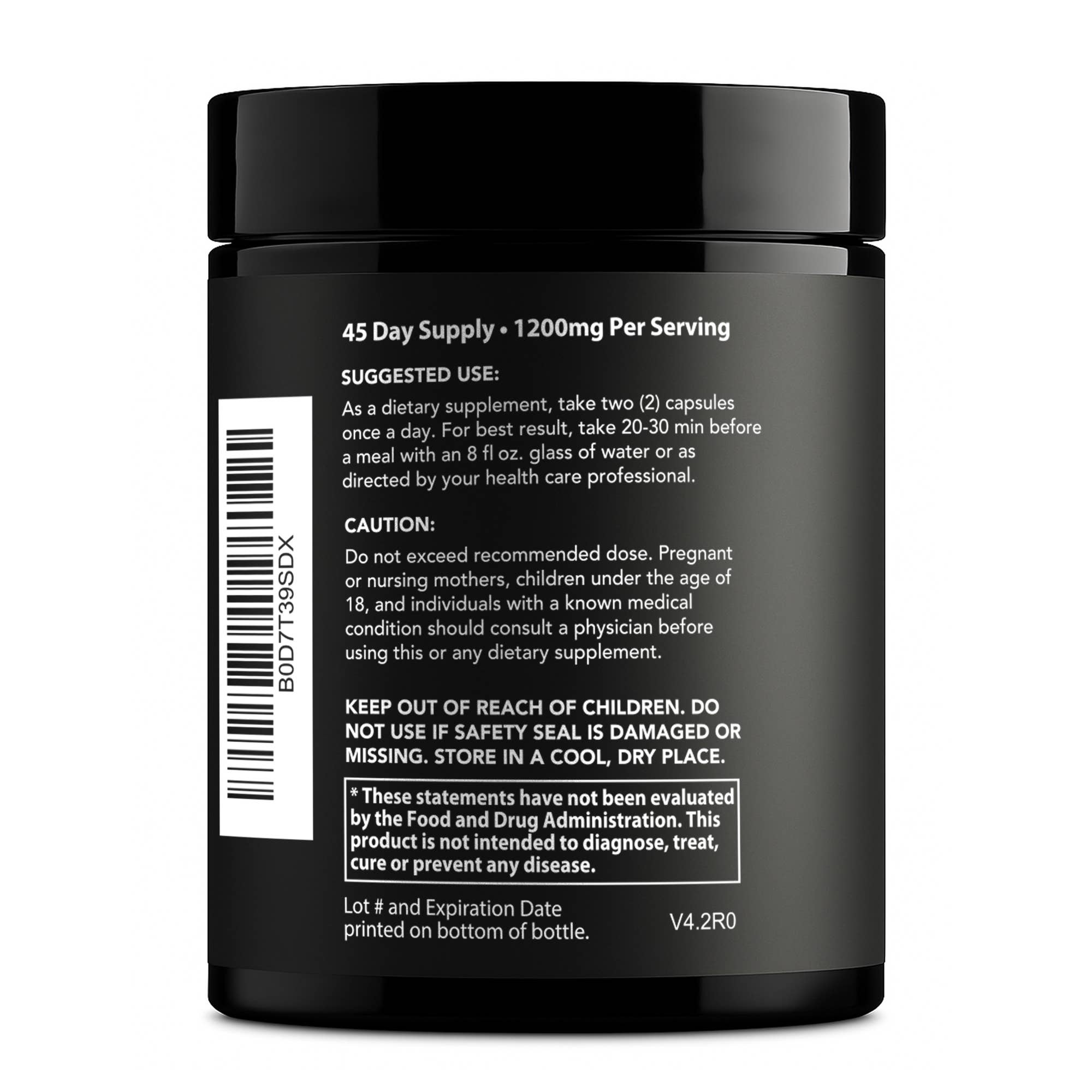 pure Vitamins - Wholesale Oral Supplement/Vitamin - Pure Vitamins Berberine HCl Capsules - 1200mg, 90 Capsules5