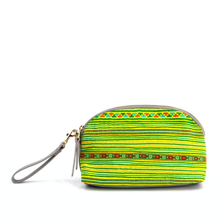 Grey Stowaway Pouch Neon 0055B for wholesale by Rafi Nova