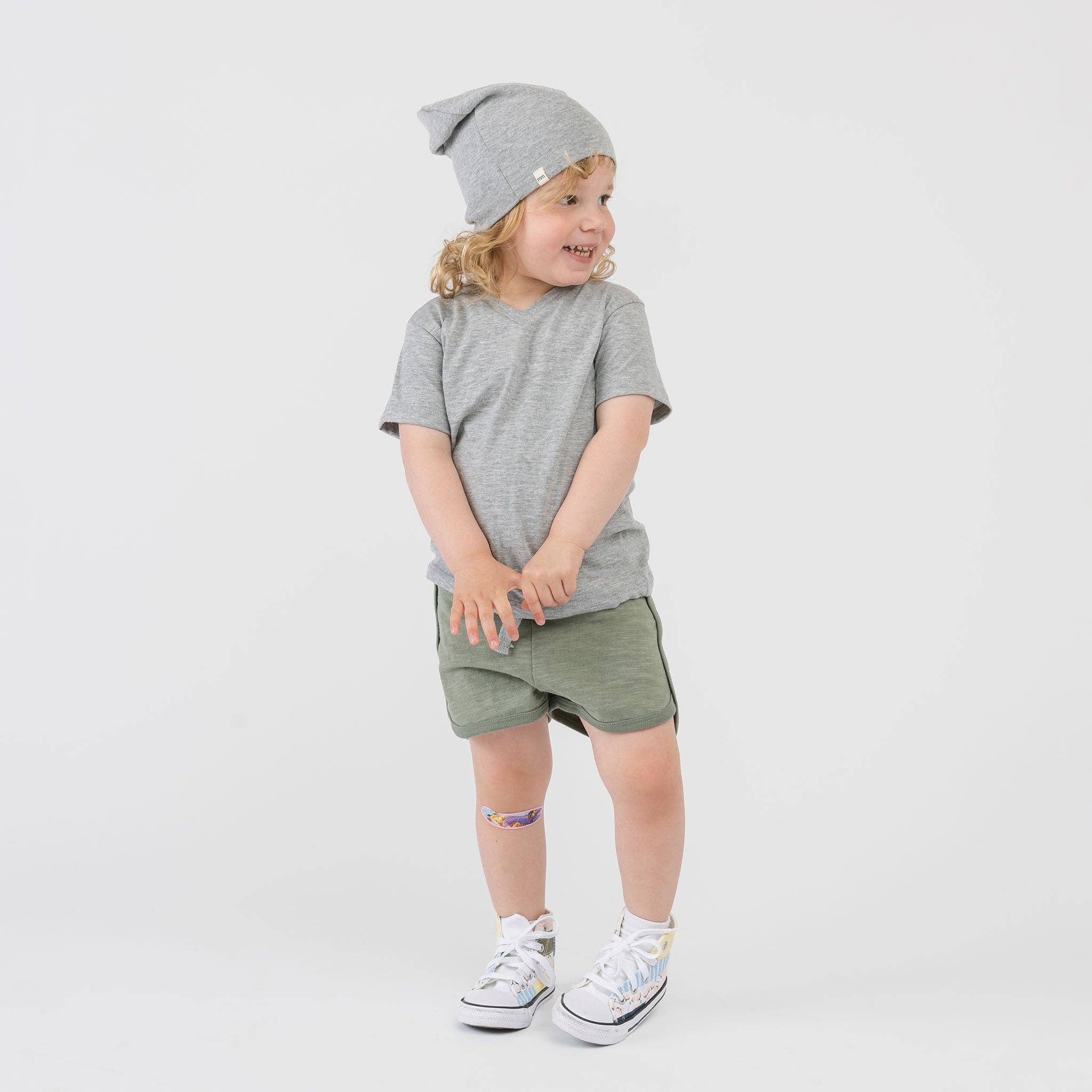 mini mioche collective inc. - Wholesale T-Shirt - Kids - Premium GOTS-Certified Organic Cloud V-Neck Tee18