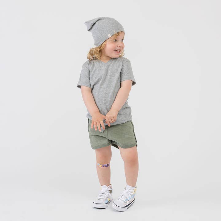 mini mioche collective inc. - Wholesale T-Shirt - Kids - Premium GOTS-Certified Organic Cloud V-Neck Tee18