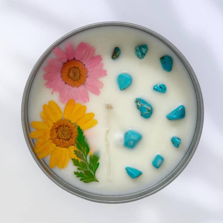 Vela de flores de agave cítrica para venta al por mayor de Fleetwood Candle Co.