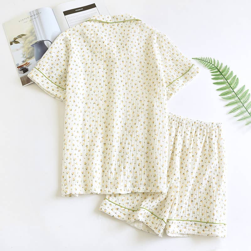 Anna Kaci Wholesale - Wholesale Lounge Set - Women's - Fruit Pattern Lounge Coordinates1