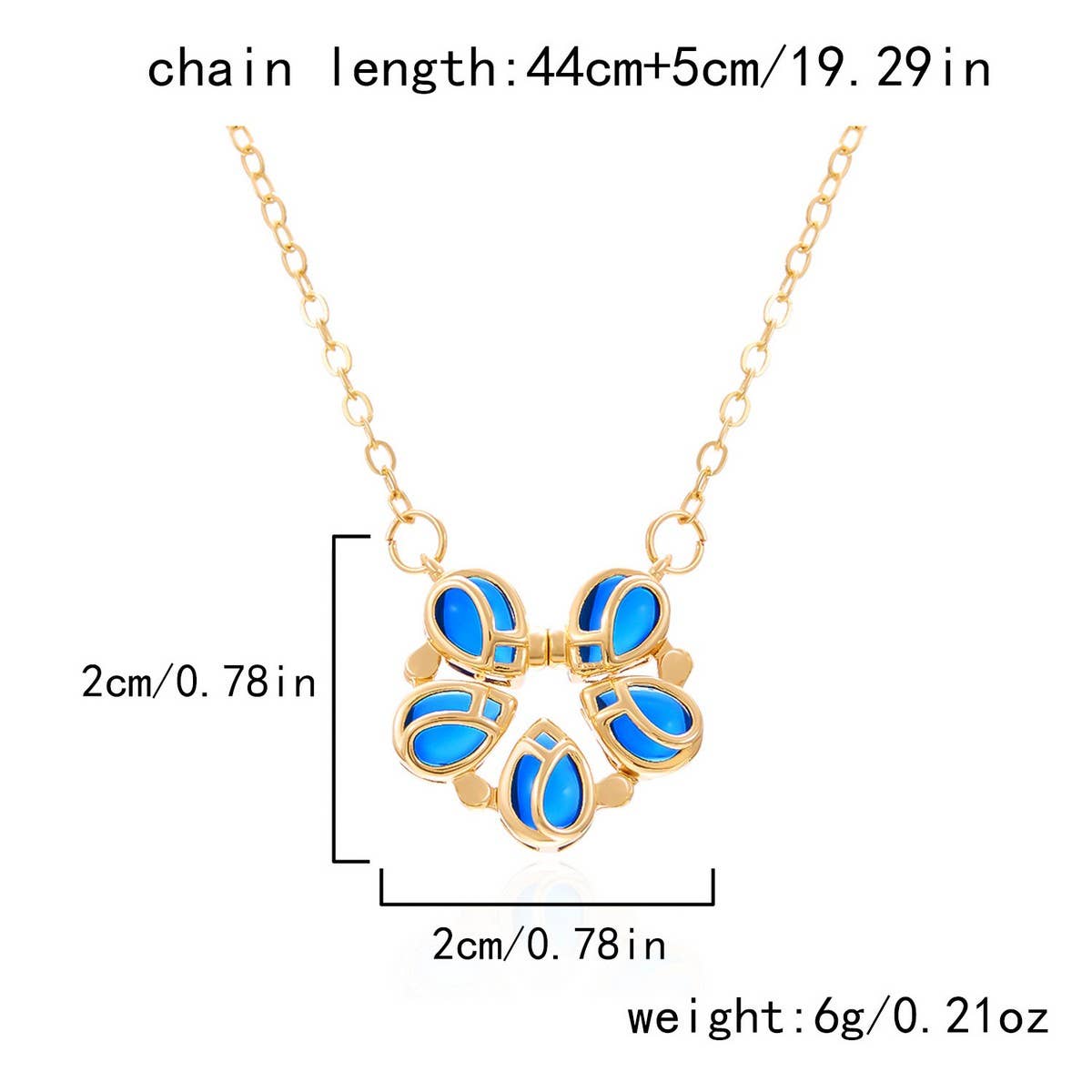 NINEXIS - Vente Colliers à pendentif - CWAJE05825_COLLIER FLEUR À DOUBLE PORT MAGNÉTIQUE TULIP4