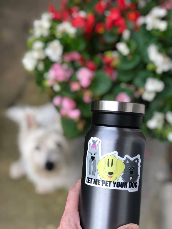 Let Me Pet Your Chien pour la vente par Wild Card Creations