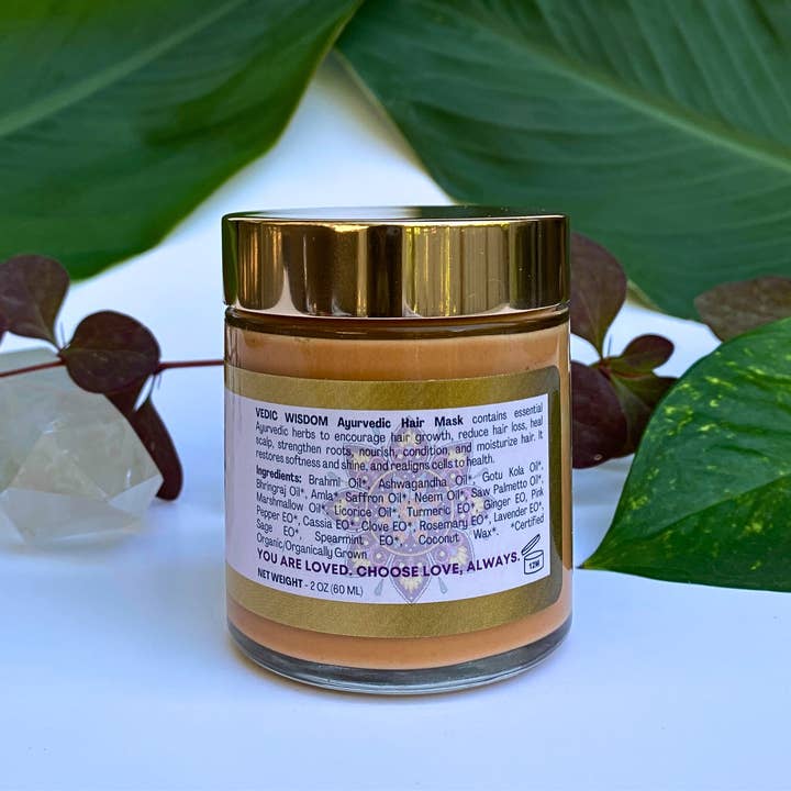 The Sacred Essence - Wholesale Scalp/Hair Treatment - VEDIC WISDOM - Ayurvedic Hair Mask - 120ML