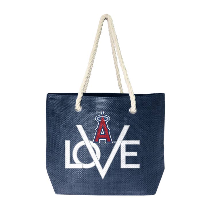 MLB Los Angeles Angels Love Tote for wholesale by Little Earth Productions
