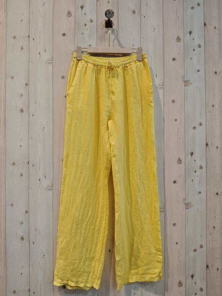 Linen & More - Venta al por mayor Pantalones - Mujer - REF 30132 PANTALON BASICO PATA RECTA LINO 100%15