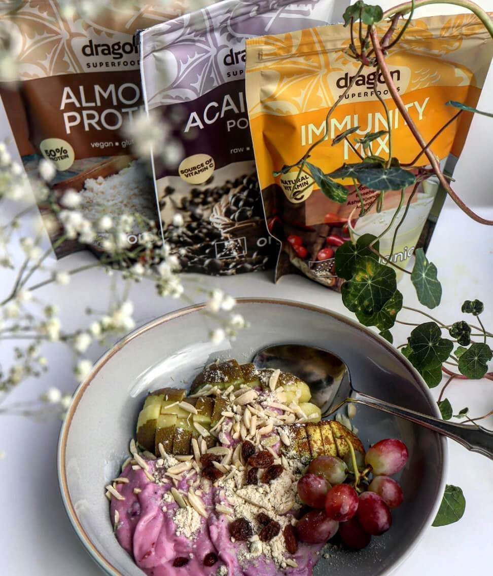 Smart Organic - Wholesale Protein/Superfood Powder - Immunity Mix, Bio, Dragon Superfoods, 150g4