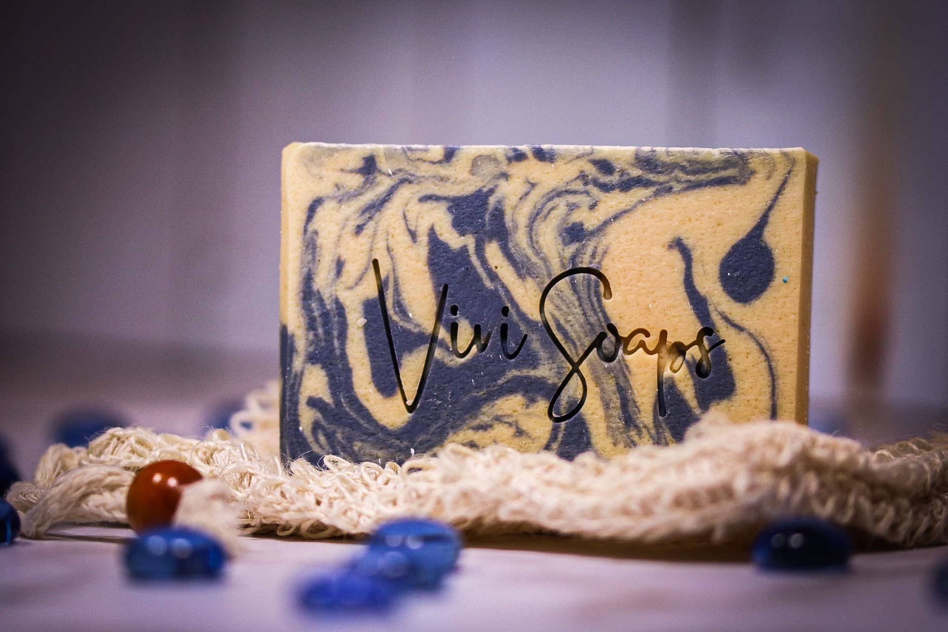 ViviSoaps – Großhandel Feste Seife – Blaubeere Thymian - Handgemachte Ziegenmilchseife7