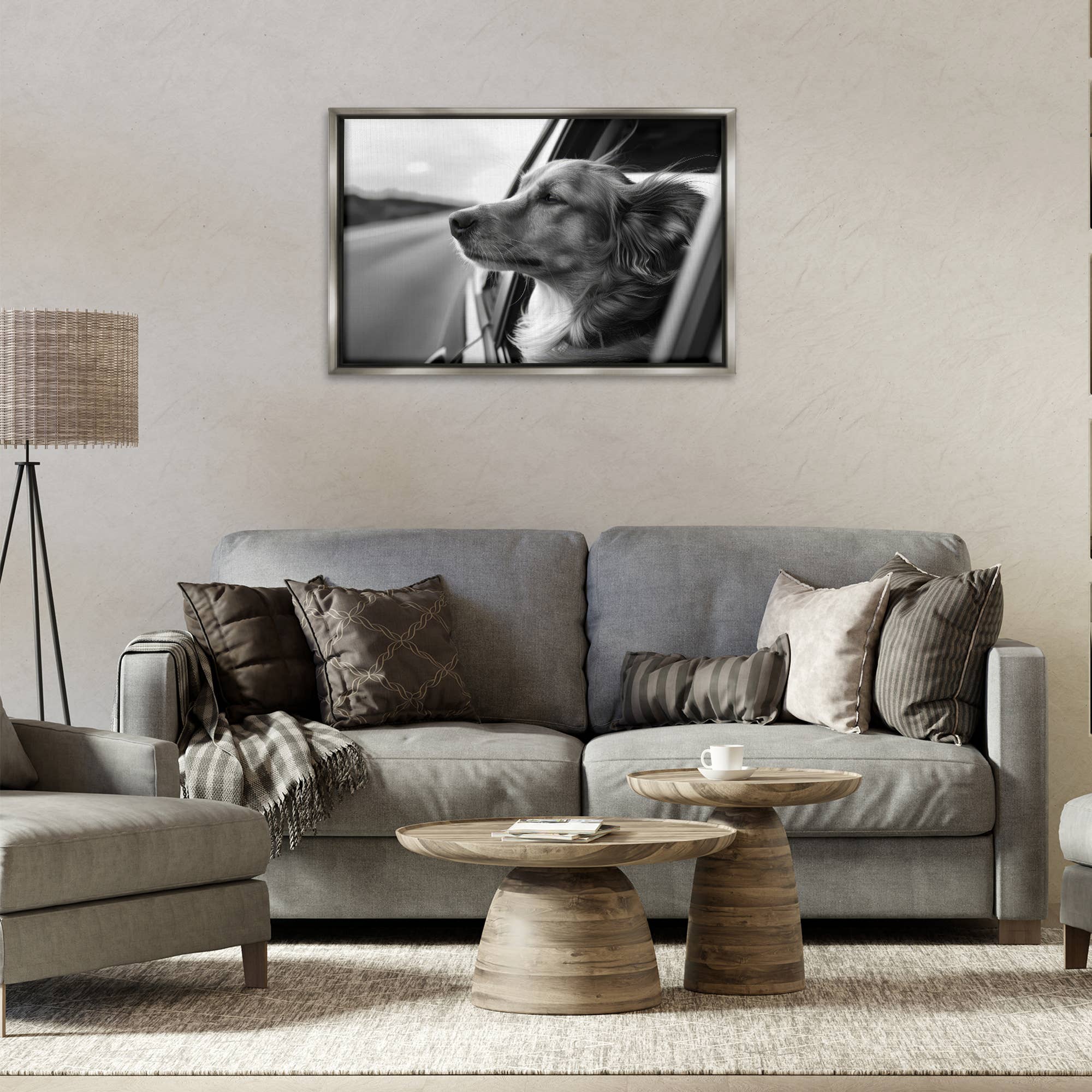 Stupell Industries - Wholesale Wall Sign - Dog Out Car Window - Framed Wall Art5