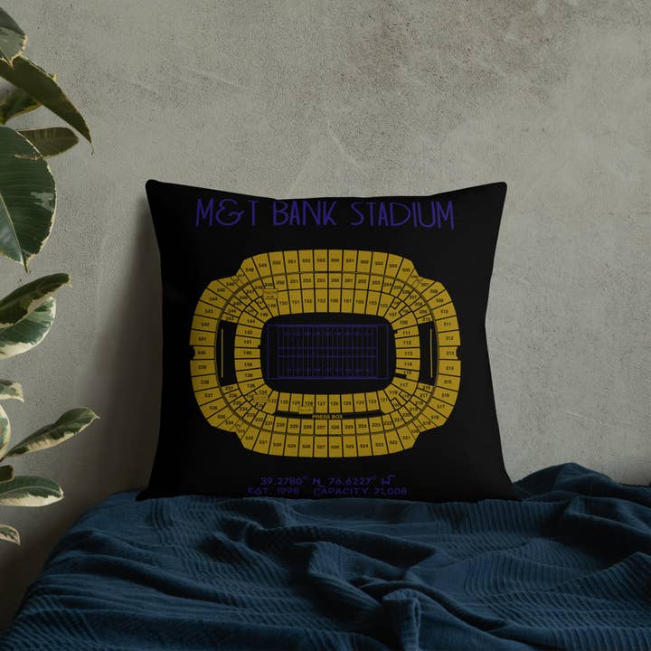Stadium Prints by BTB - Wholesale Throw/Decorative Pillow - Baltimore Ravens Football Stadium & City Pillows10
