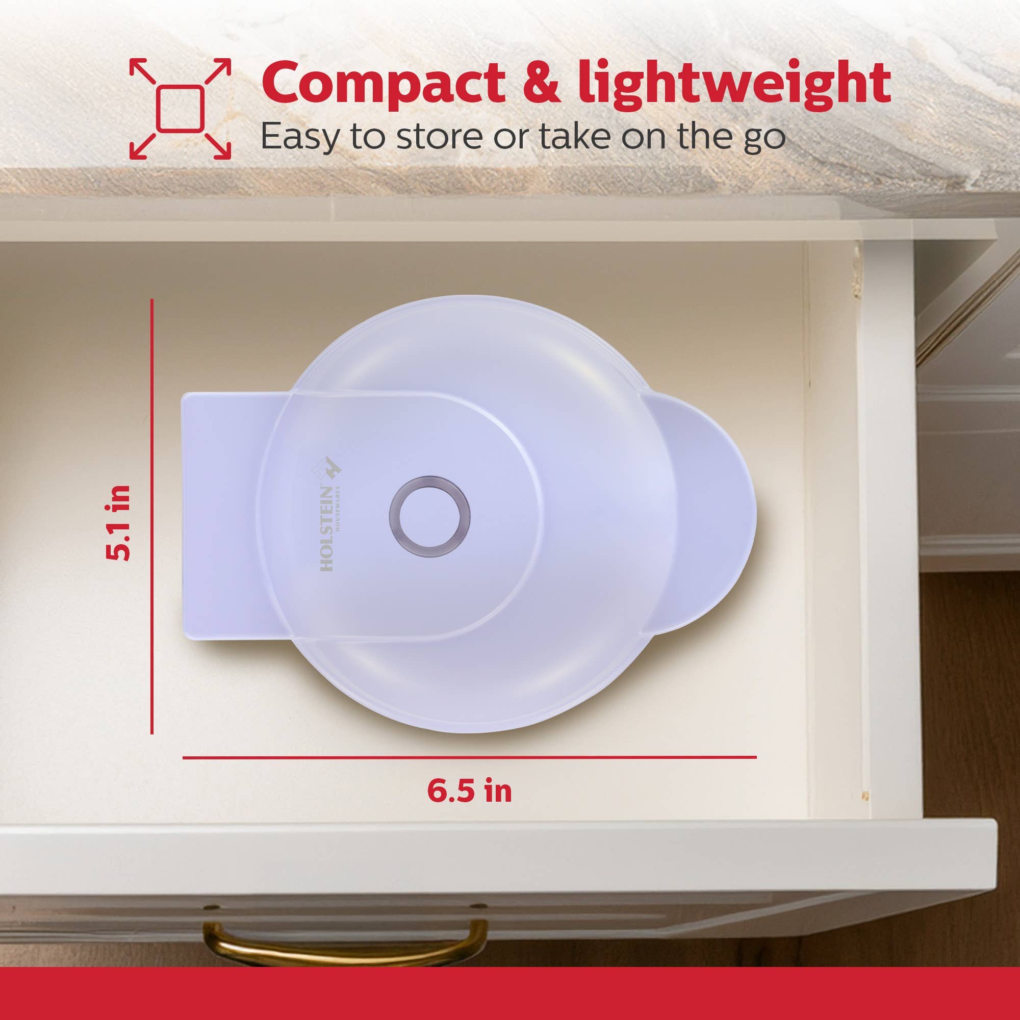 Holstein Housewares - Wholesale Kitchen Appliance - Personal Waffle Maker - 4 inch Mini - Assorted Colors 22