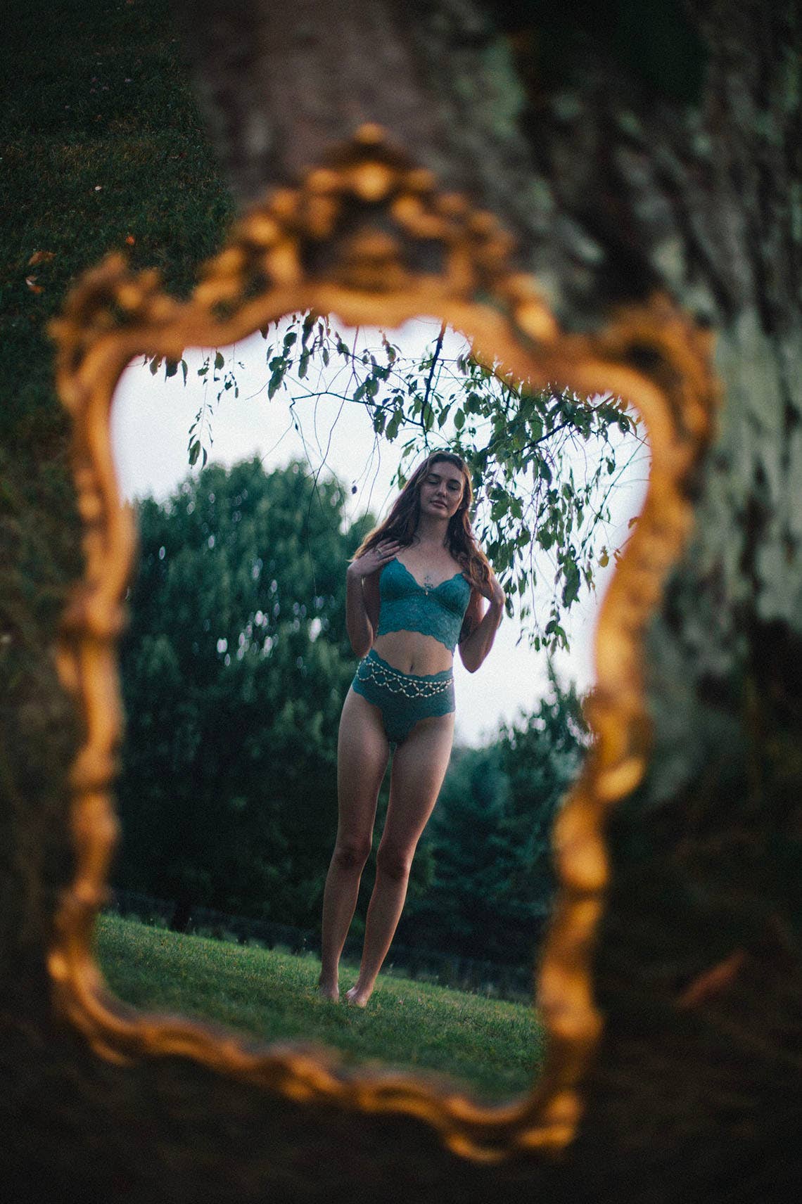 Clare Bare - Wholesale Underwear - Women's - Echo High Rise Lace Thong (multiple colors)12