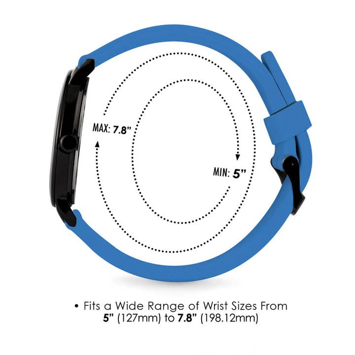 Speidel - Wholesale Wrist Watch - Unisex - Black Dial Original Scrub Watch™38