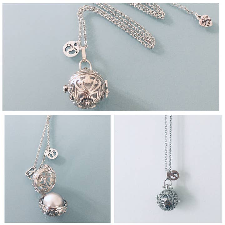 Clovers – wholesale Pendant/charm necklace – Pregnancy bola necklace