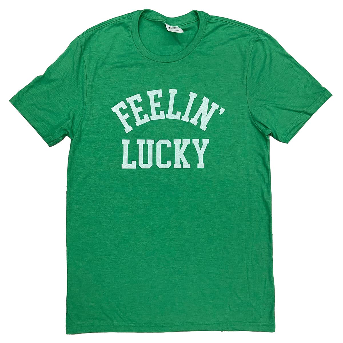 Jupmode - Wholesale Screen Printed T-Shirt - Unisex - Feelin' Lucky Shirt