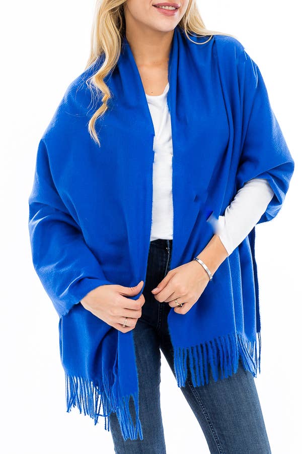 Cap Zone - Wholesale Sjaal - Dames - Oversized sjaal en omslagdoek van echt ongeverfde wol en sky cashmere4