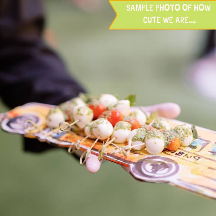 XO ACRYLICS | ACRYLIC STICKS - Wholesale Cheese Board - PINK COUTURE SANTA ACRYLIC CHARCUTERIE BOARD3