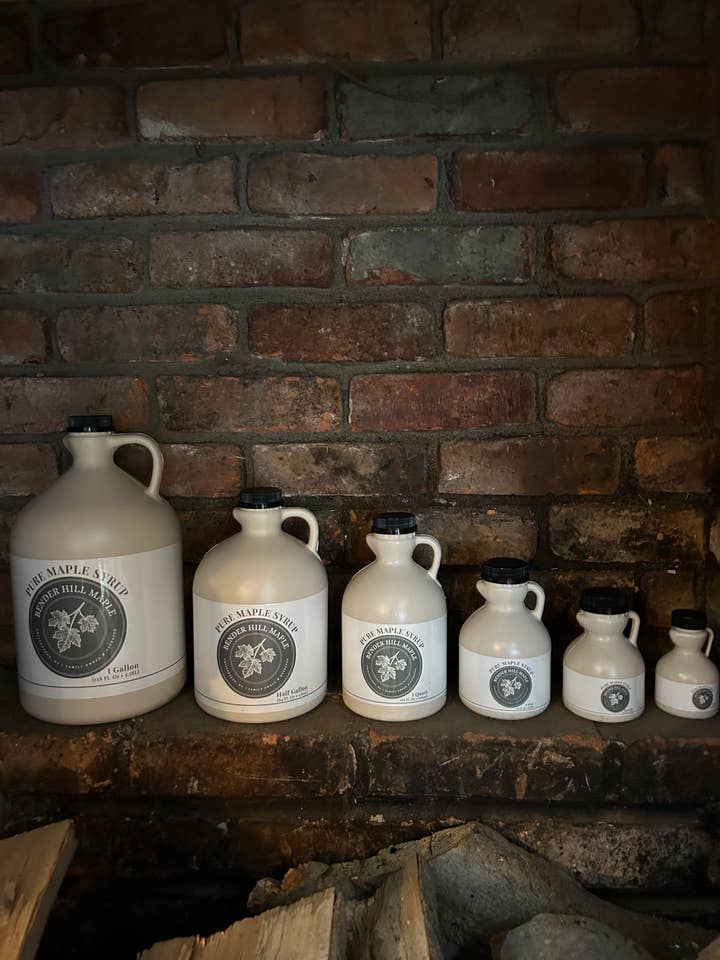 Bender Hill Maple's NYS Pure Maple Syrup 1/2 Gallon for wholesale by Bender Hill MapleLLC