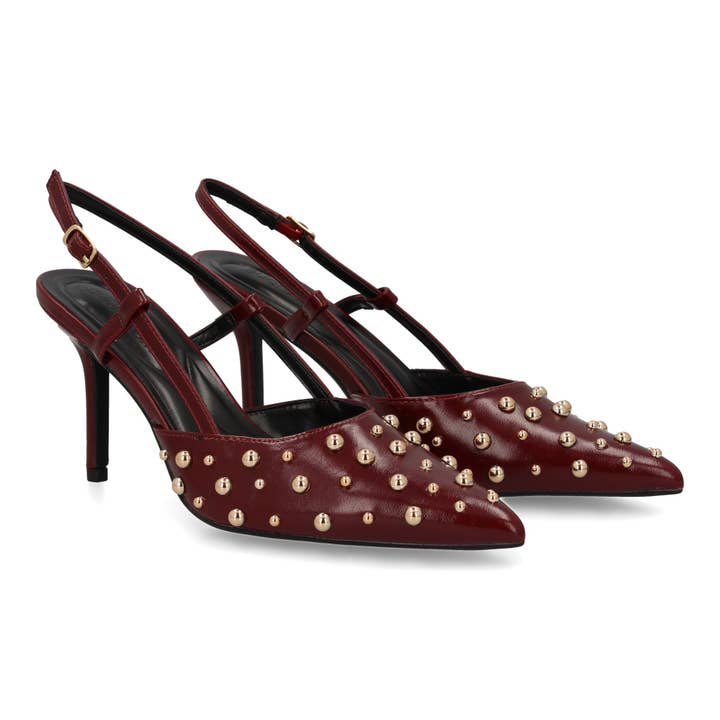 Burgundy Court Shoe with Fine Stiletto Heel and other Purchase Wholesale ciaodea scarpe. Free Returns & Net 60 Terms on Faire trending on Faire.