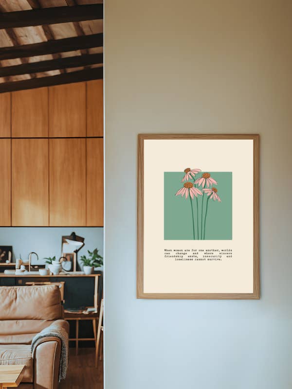 when women flower | 12 x 18 print for wholesale by Ramble & Company