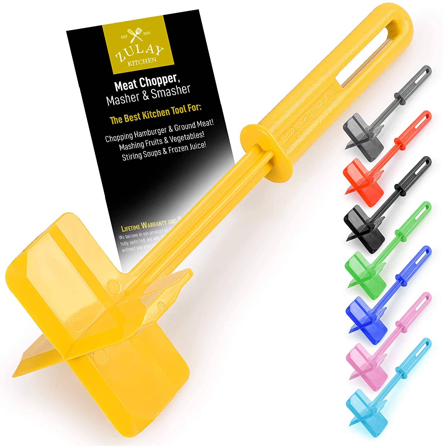 Zulay Kitchen - Wholesale Kitchen Tool/Gadget - Meat Chopper For Ground Beef And Ground Beef Smasher17