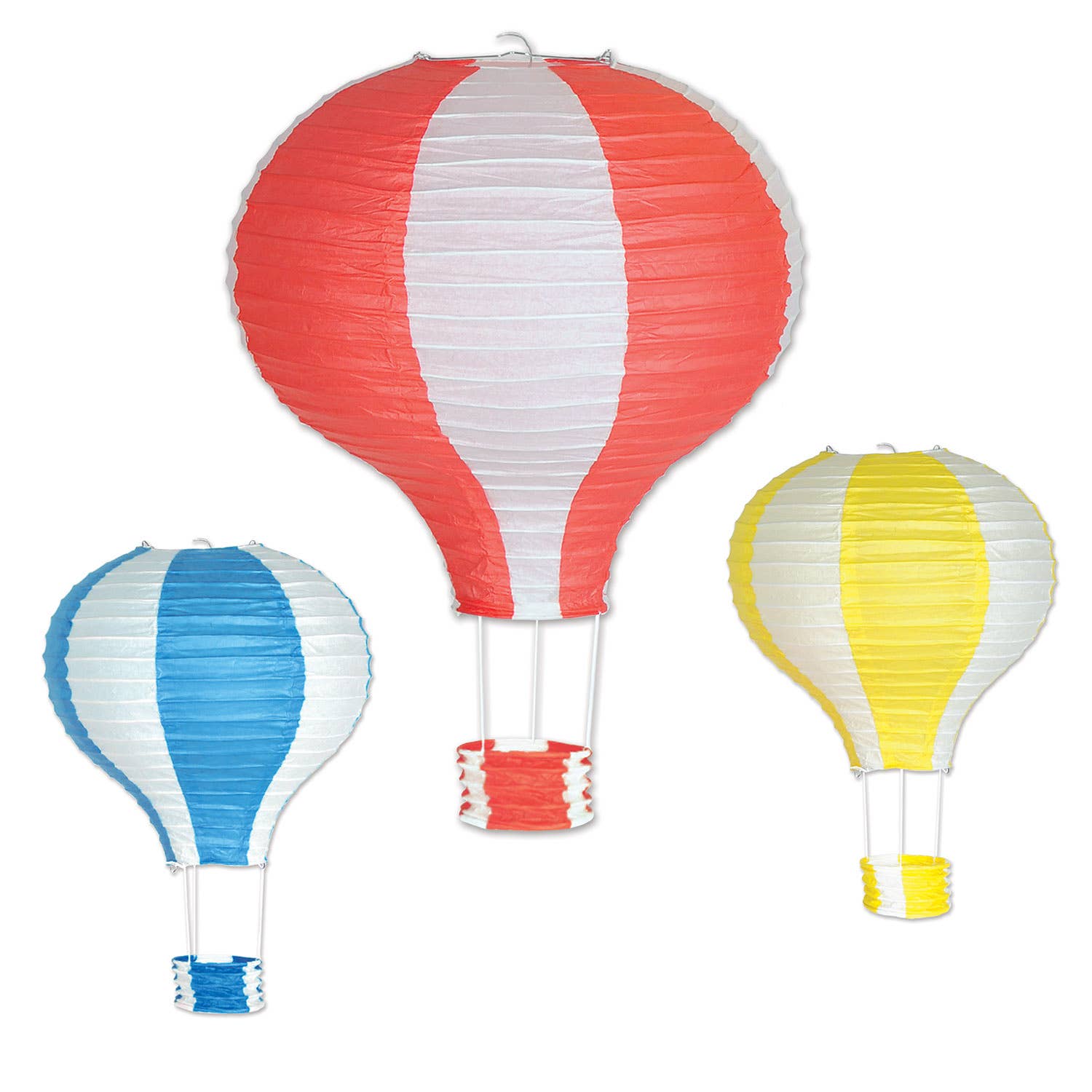 Beistle - Wholesale Lantern - Hot Air Balloon Paper Lanterns0