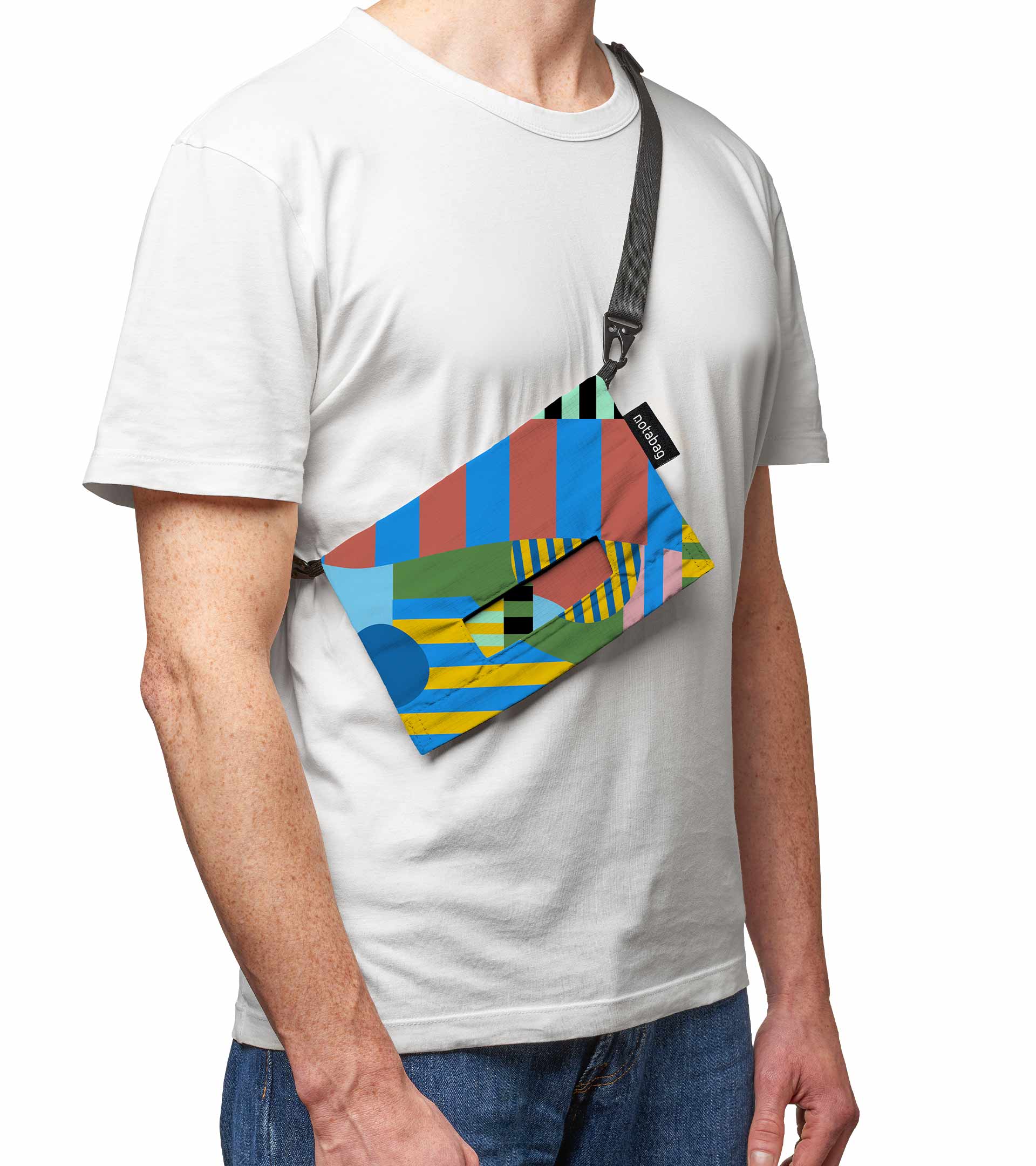 Notabag - Wholesale Crossbody Bag - Unisex - Notabag Crossbody Light - Landscape, Artist3