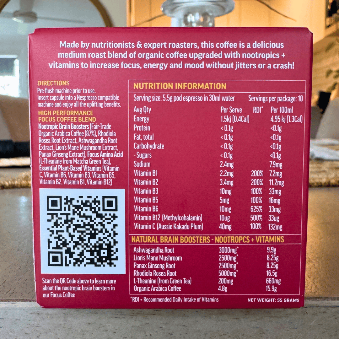 SAVVY BEVERAGES – wholesale Instant coffee/espresso – Savvy Nootropic Coffee Pods9