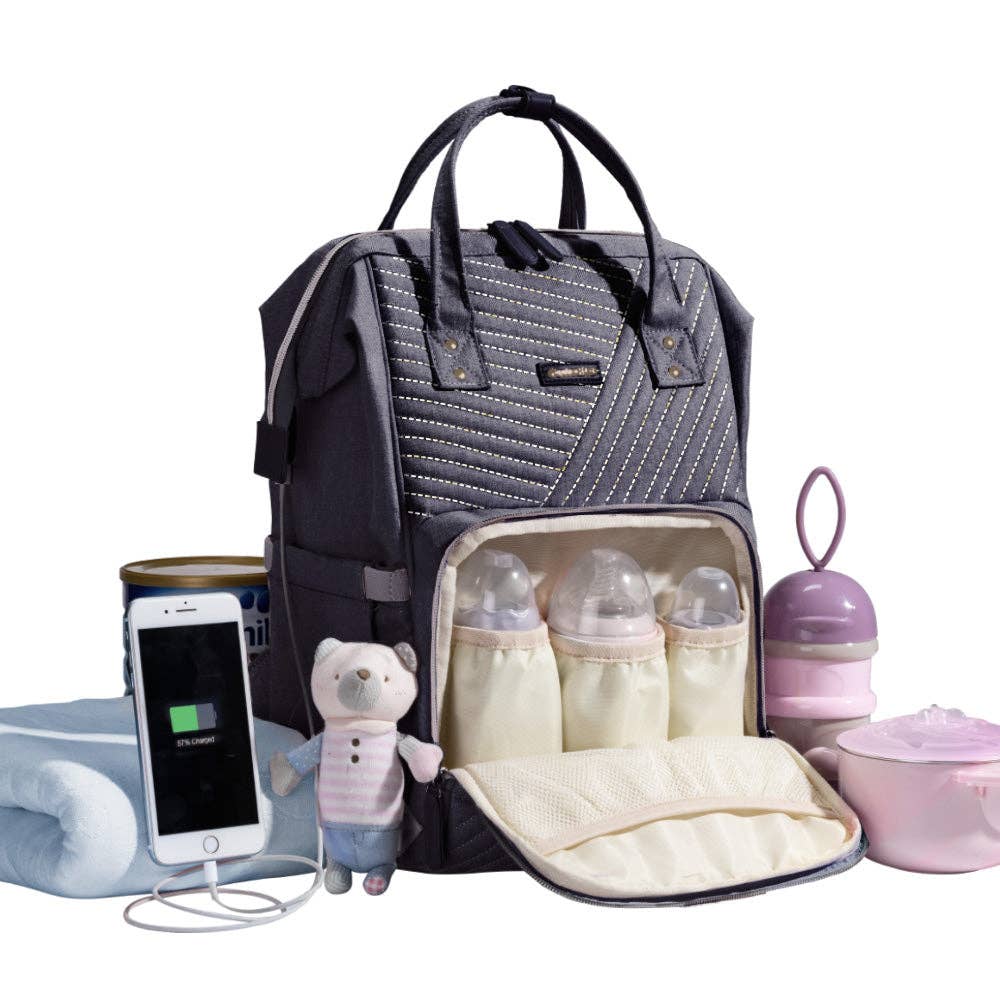 Little Martin's Drawer – Engroshandel Bletaske - Baby – Quiltet bleetaske rygsæk34