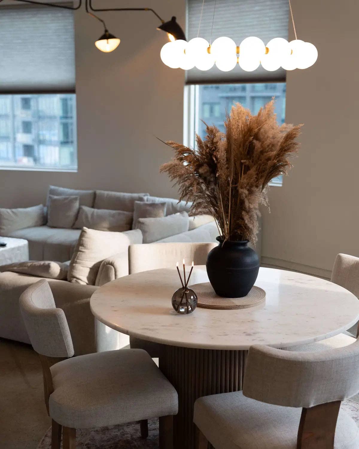 Everlasting Candle - Wholesale Vase - Neva Vase, Storm [x6] --WHOLESALE13